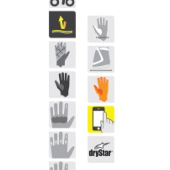 NWT Alpinestars APEX DRYSTAR ® GLOVES - Picture 3 of 3
